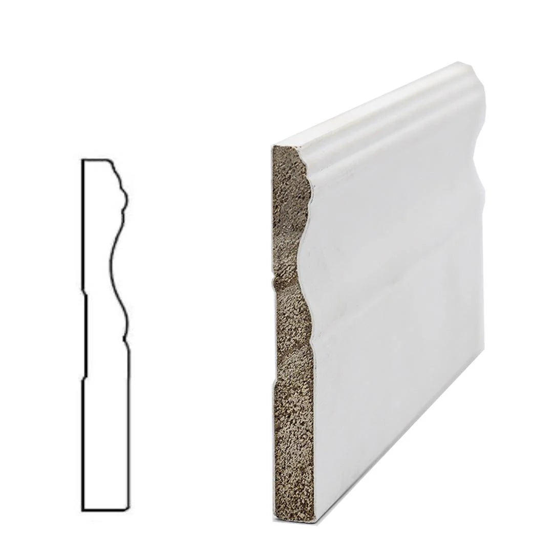 4″ Colonial Wood Baseboard