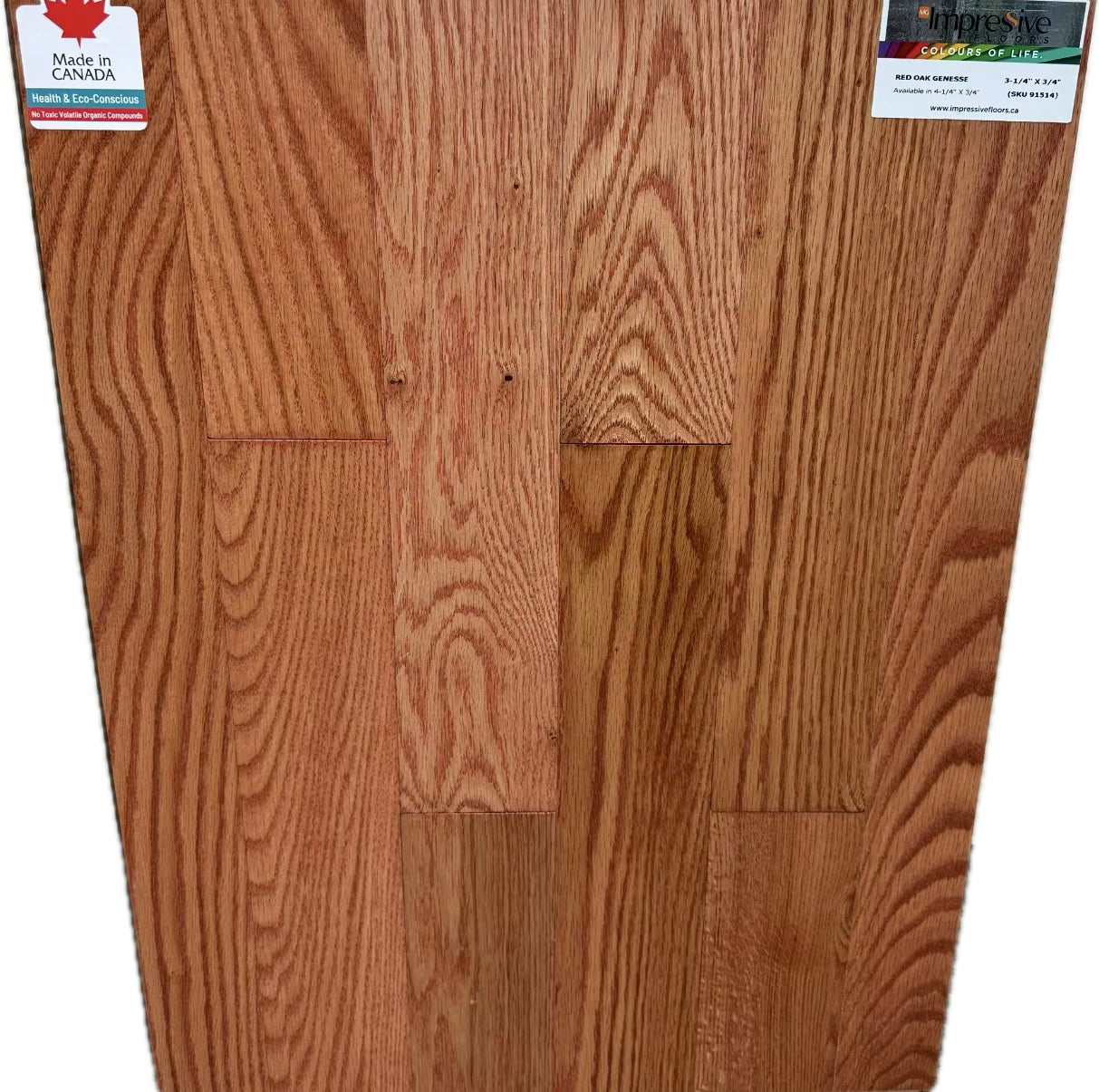 Genesse - Impressive Floors Solid Hardwood Classic Red Oak