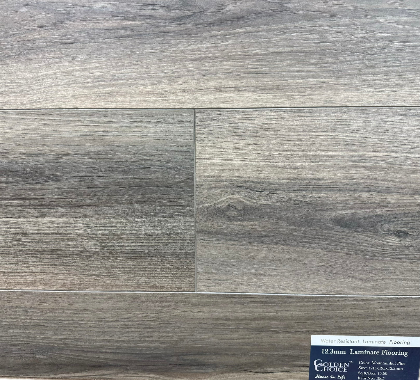 GC1065 Mountainhut Pine - Golden Choice 12mm Water Resistant Laminate