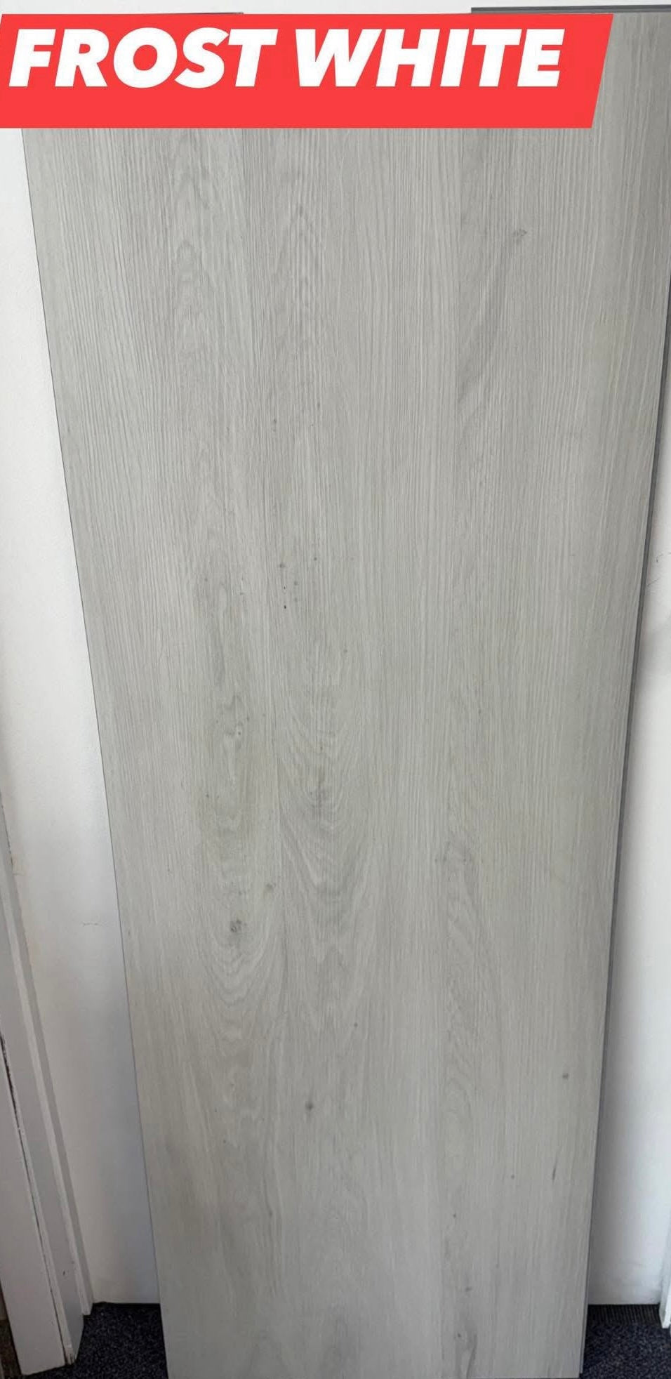 $1.79/sqft 7mm Luxury Vinyl Flooring - Frost White