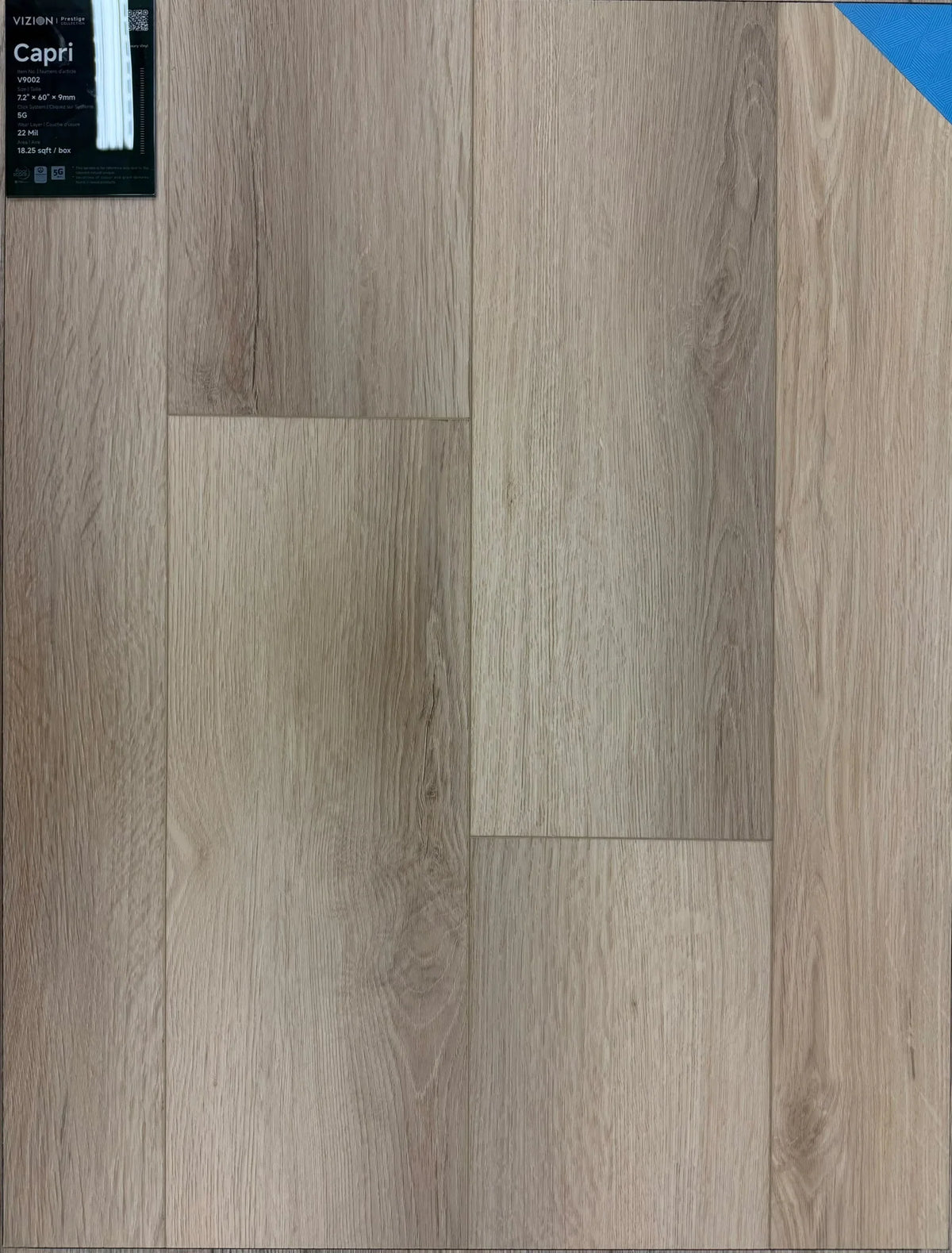 Capri V9002 | Vizion Floor 9mm SPC Vinyl Flooring