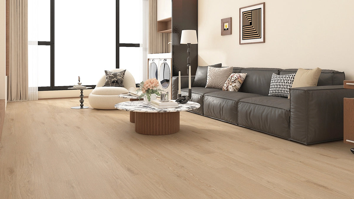 Lee Flooring Weathered Barnwood 7mm SPC Vinyl Plank