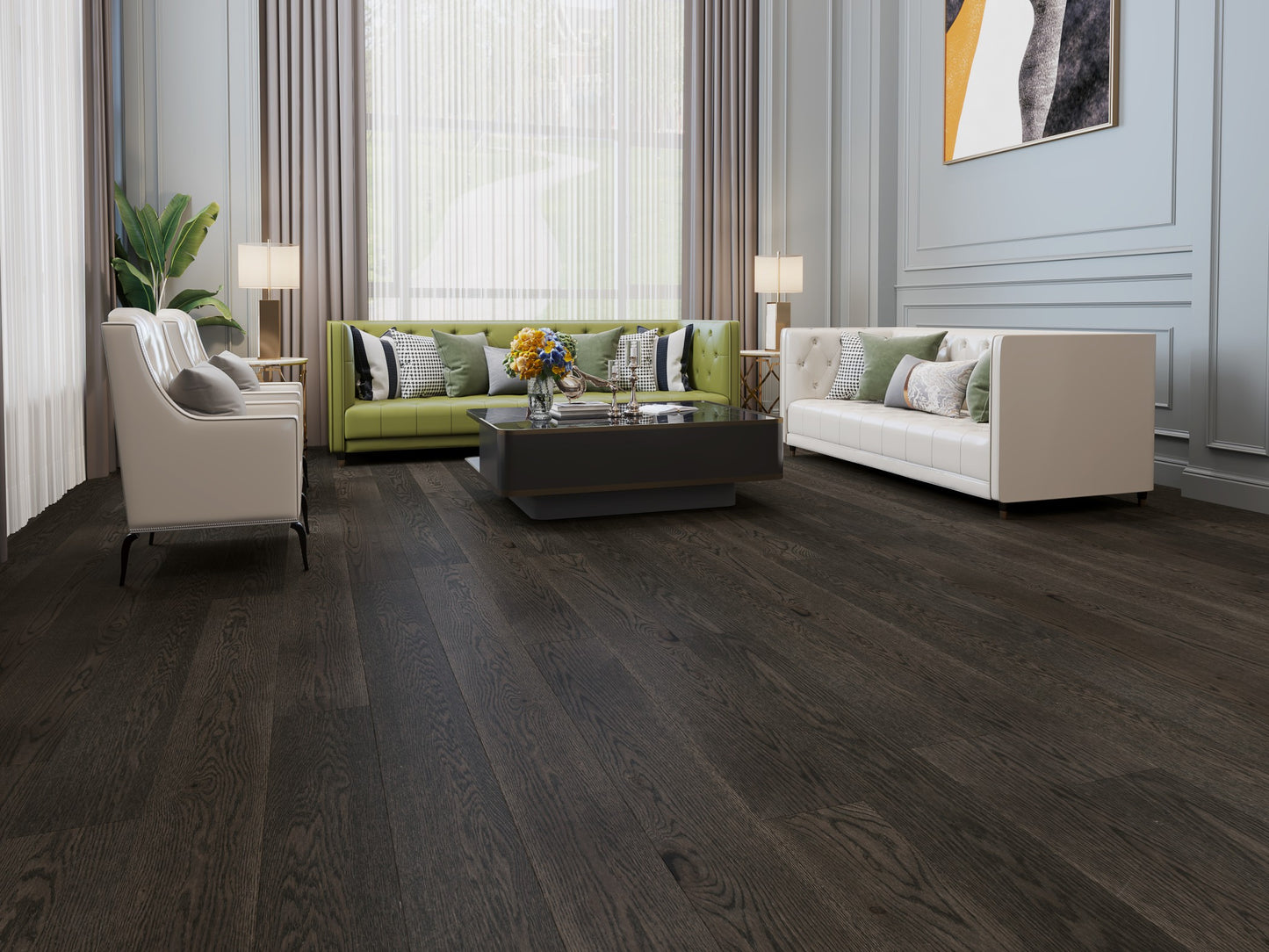Charcoal - Vidar American White Oak 7 Collection
