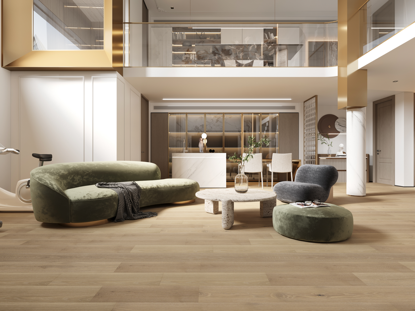Wheat Berry - Vidar American White Oak 7 Collection
