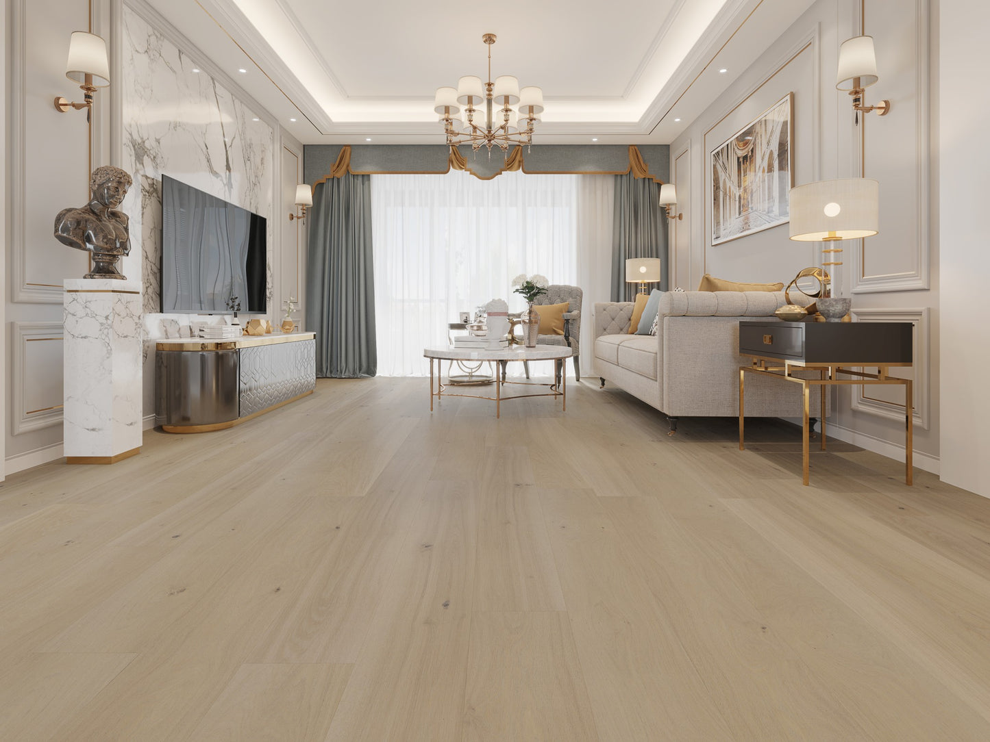 Naked Oak - Vidar American White Oak 7 Collection