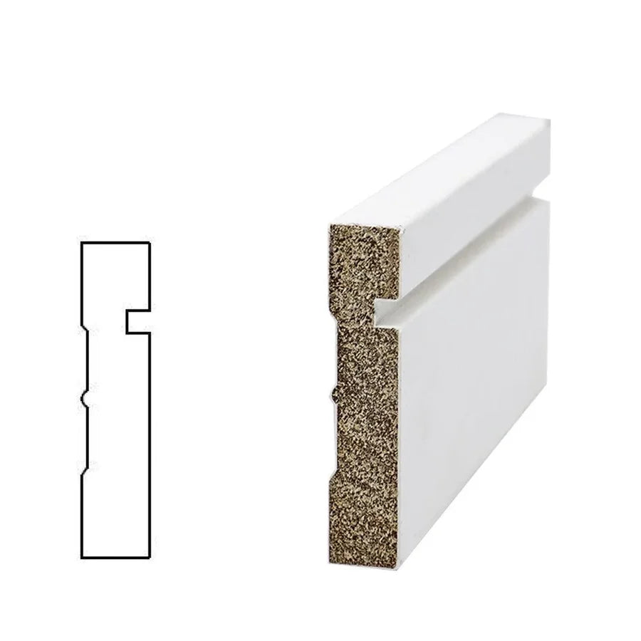 3" Groove Wood Casing | Interior Door & Window Trim | Toronto