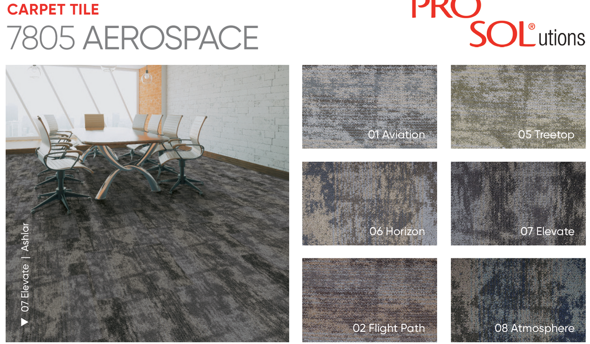 ProSolutions Aerospace Carpet Tile | Commercial Carpet Tile Toronto