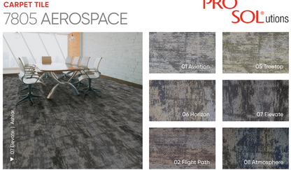 ProSolutions Aerospace Carpet Tile | Commercial Carpet Tile Toronto
