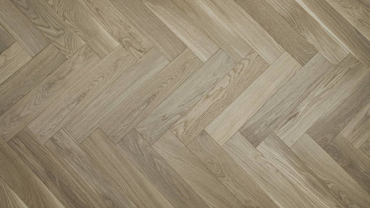 Macaroon - Vidar American Oak Herringbone Collection