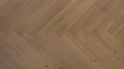 Toffee Crunch - Vidar European Oak Herringbone Collection
