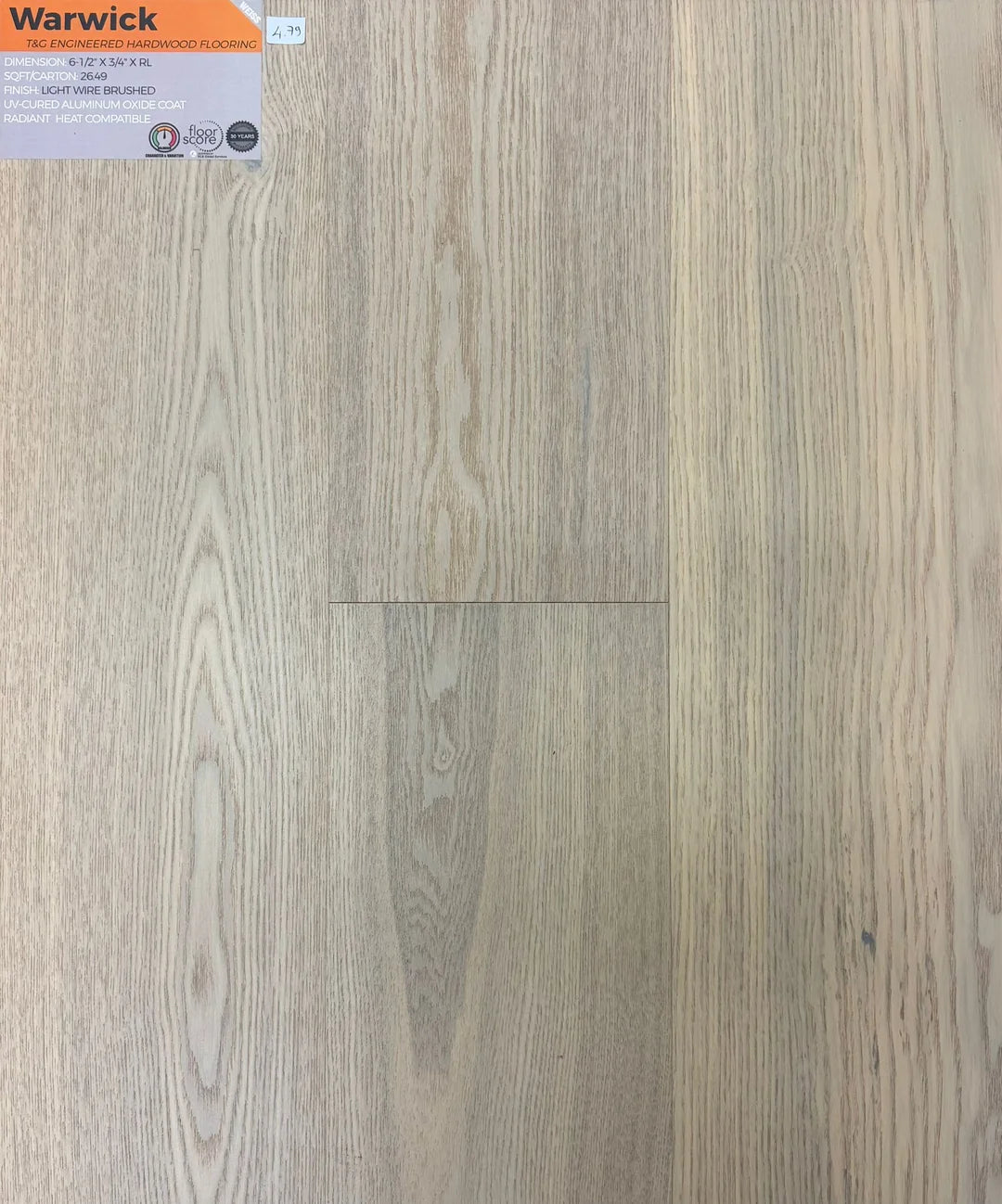 Warwick 6-1/2" Engineered Hardwood | Weiss Flooring
