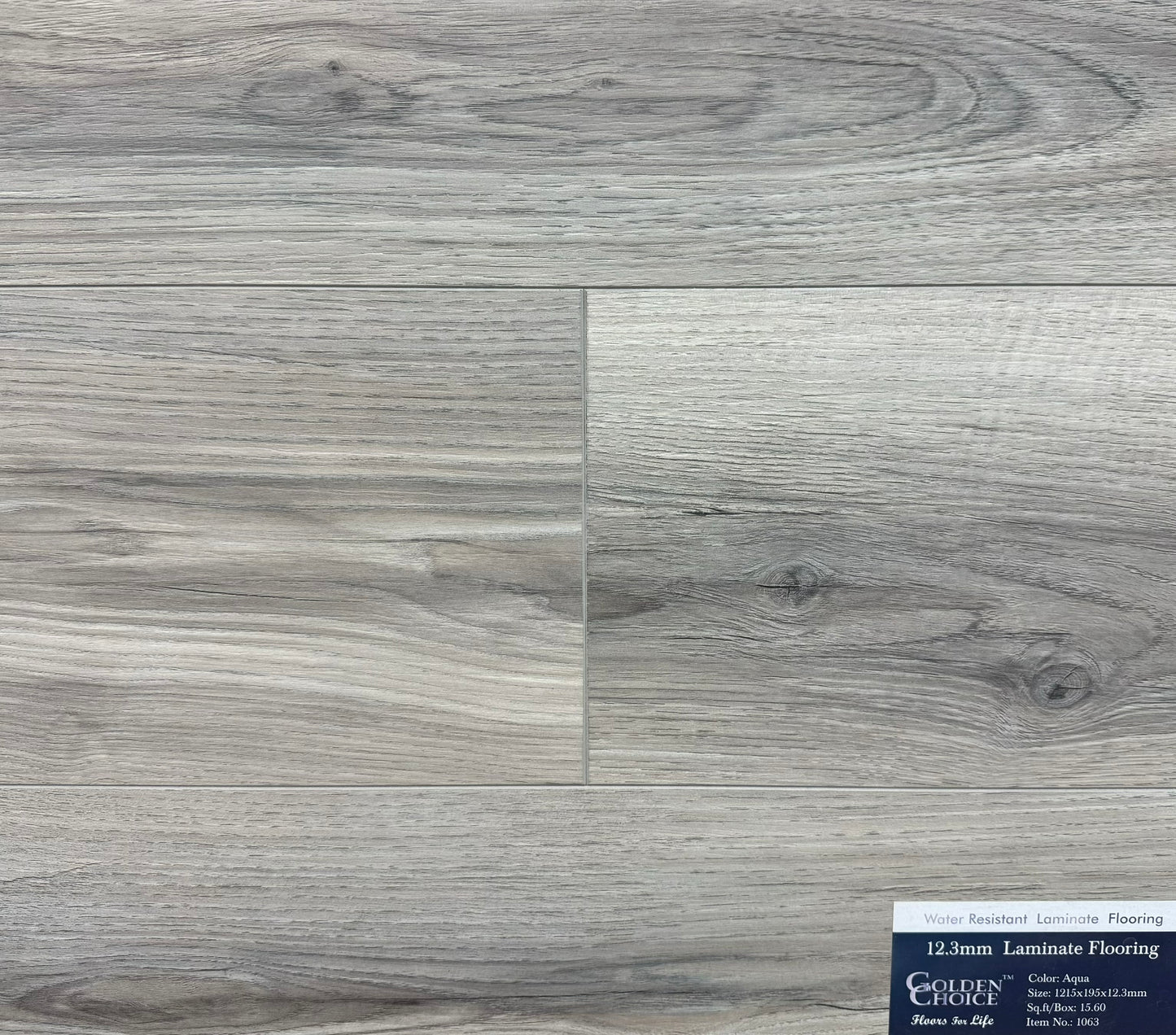 GC1063 Aqua - Golden Choice 12mm Water Resistant Laminate