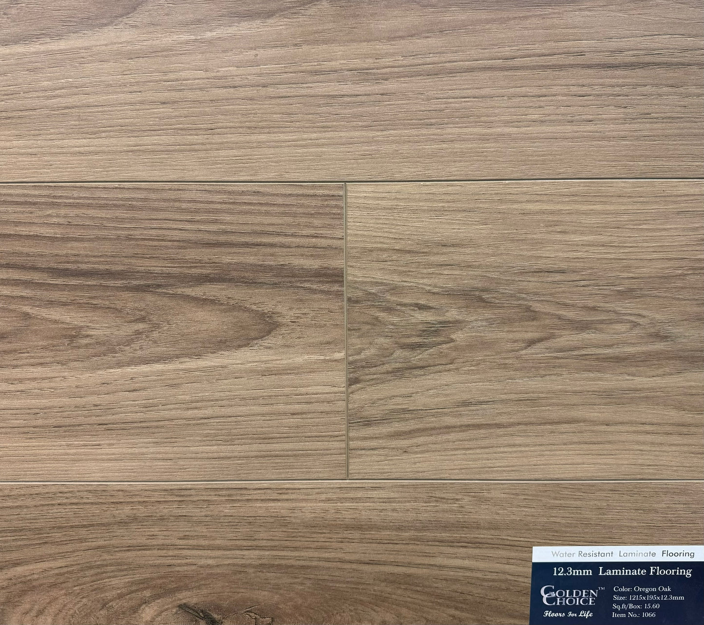 GC1066 Oregon Oak - Golden Choice 12mm Water Resistant Laminate