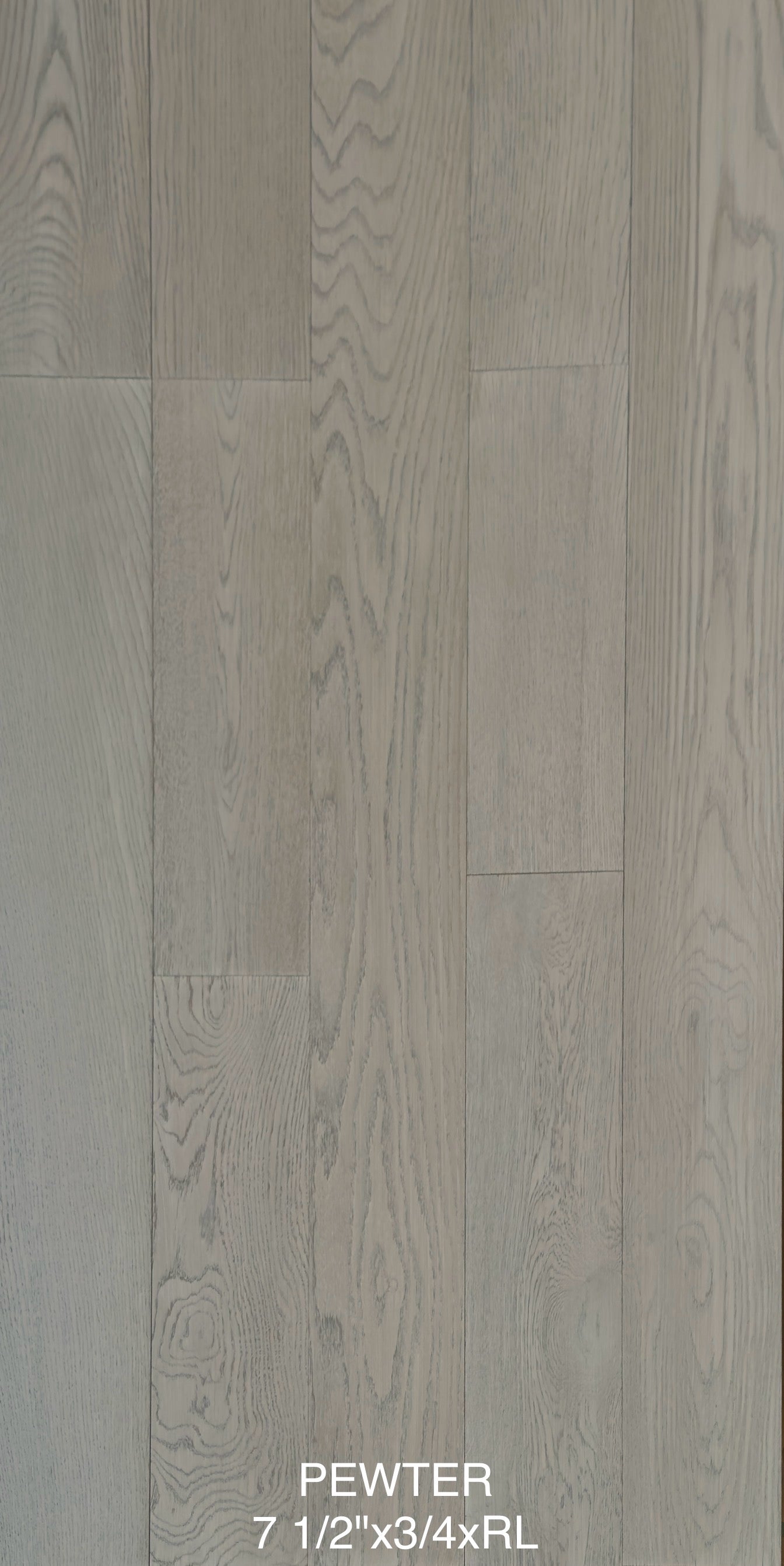 Pewter - Weiss flooring 7-1/2" Engineered Hardwood