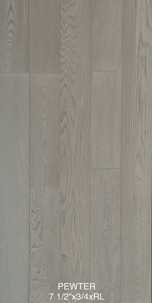 Pewter - Weiss flooring 7-1/2" Engineered Hardwood