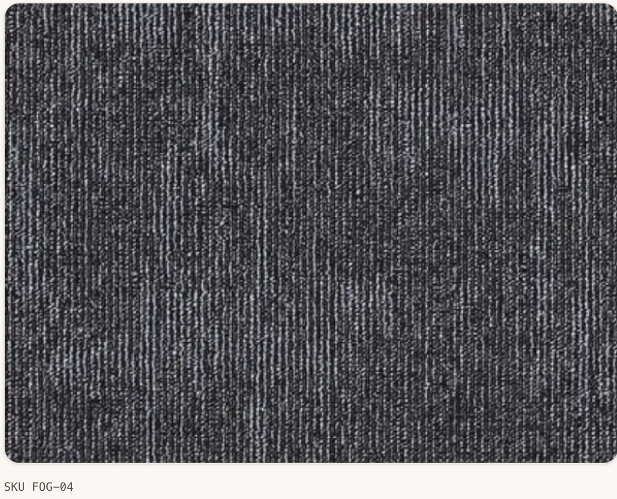 Fog Carpet Tile – Kraus Commercial Carpet Tile
