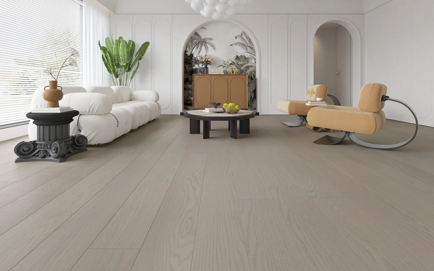 Vanilla - Weiss Flooring 6-1/2" Engineered Hardwood