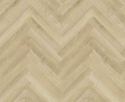 H04 Light Champagne Woden Flooring | Waterproof Herringbone SPC Vinyl