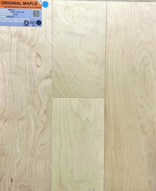 Original Maple - Weiss Flooring 6-1/2" Engineered Hardwood