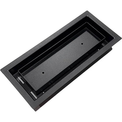 3x10 & 4x10 Metal Top Mount Air Vent Register | Black & White Floor Vent Cover